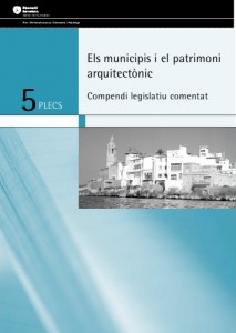 els municipis i el patrimoni arquitectonic
