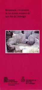 Opuscle Restauració Termes Romanes Sant Boi Llobregat 1990