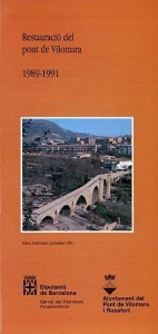 Opuscle Restauració del Pont de Vilomara 1989-1991